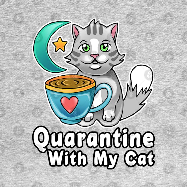 Corona Virus Quarantine Funny Cat by dnlribeiro88